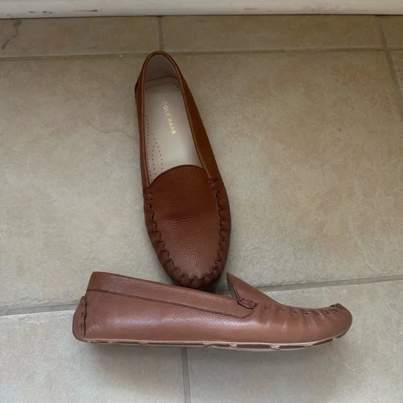 Cole Haan Women's Tan Moccasins - Picture 2 of 3